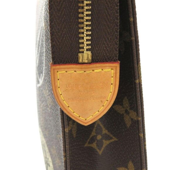 LOUIS VUITTON Monogram M41438 Brown Clutch Bag - Picture 7 of 11